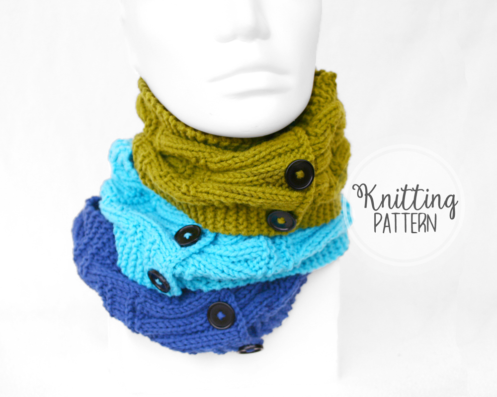 Wilma Knitting Headband / Cowl Pattern